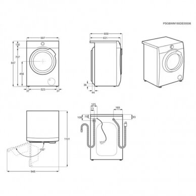 AEG LWR85165O 4