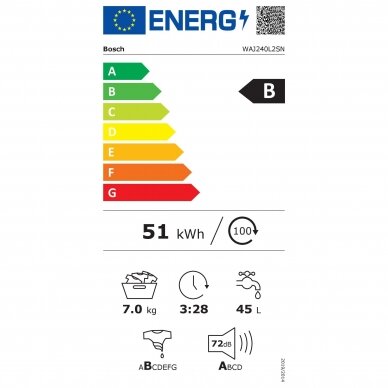 Bosch WAJ240L2SN 7