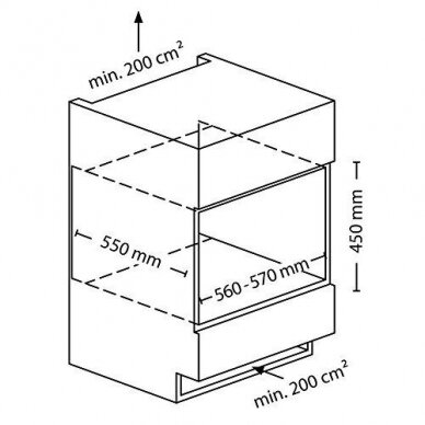 CASO WineSafe 18 EB (Metalinė rankena) 4