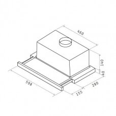 Elica TT14 LUX BL/A/60