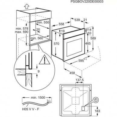 Electrolux EOF3H00BX 4