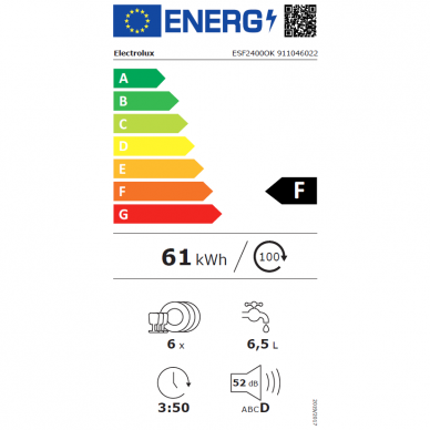 Electrolux ESF2400OK 4