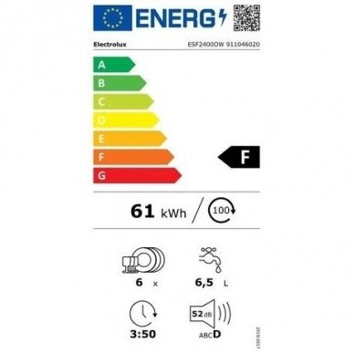 Electrolux ESF2400OW 3