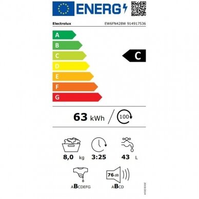 Electrolux EW6FN428W 6