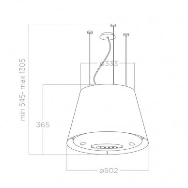 Elica EASY UX IX/F/50 3